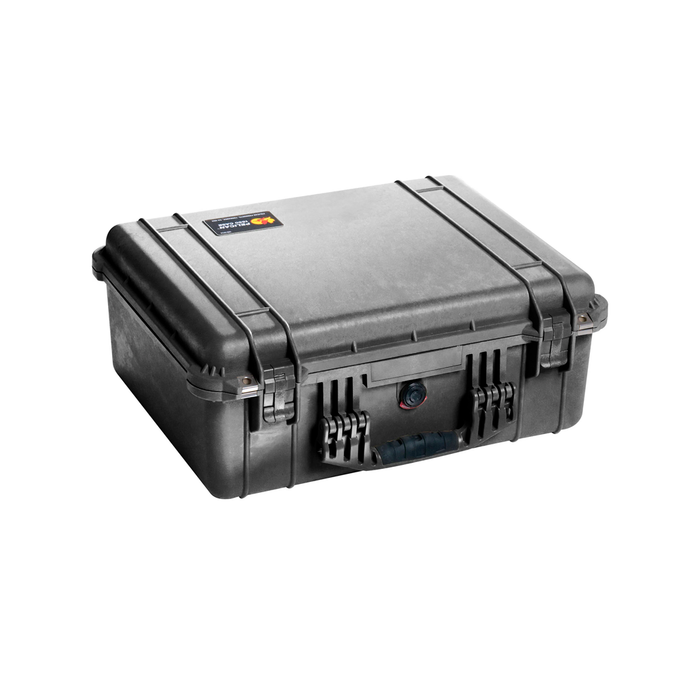 Estuche pelican protector negro sin Foam Mod. 1550