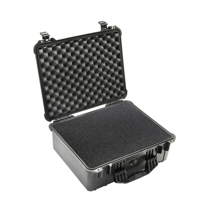 Estuche Pelican protector negro con foam Mod.1550