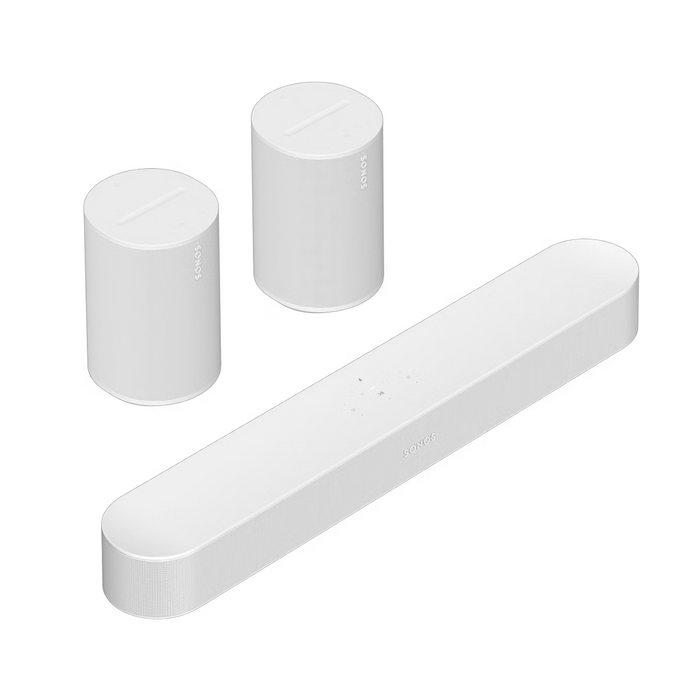 Set de sonido surround con Beam Mod. White