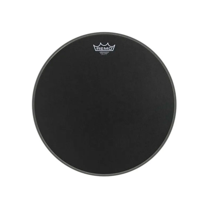 Parche 13" remo ambassador black suede Mod. BA-0813-ES