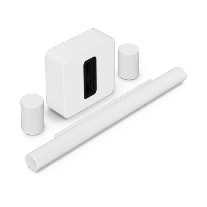 Set de sonido envolvente premium con Arc Ultra Mod. White
