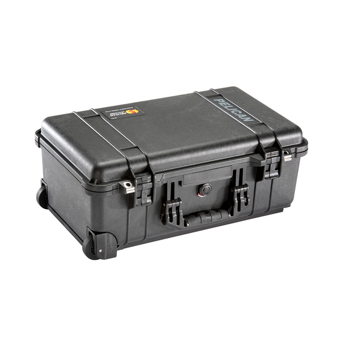 Estuche pelican protector negro con divisores y foam Mod.  1510TPF