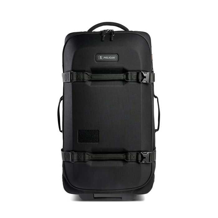 Maleta de viaje hibrida con ruedas aegis 28" black Mod. HY28TRVLBLK