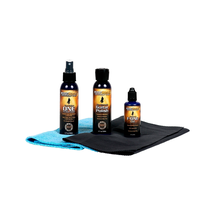 Kit 5 pz premium guitar care music nomad Mod. MN108