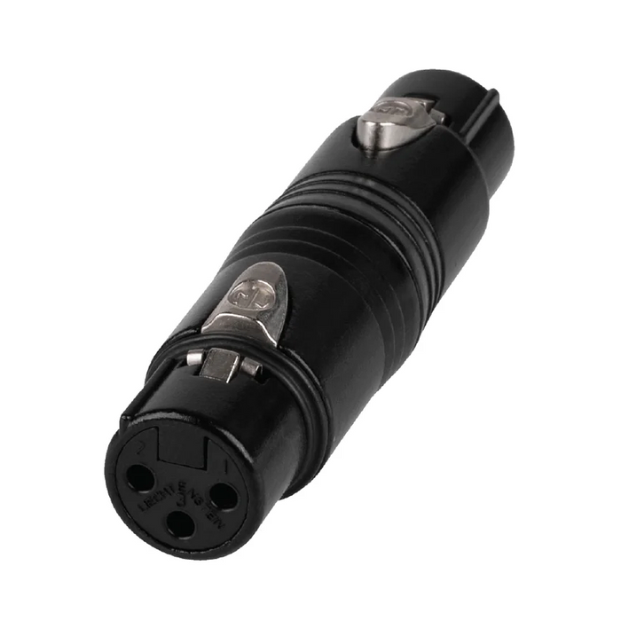 Adaptador De Conversión De Genero Xlr F a Xlr F Neutrik Mod. NA3FF-B