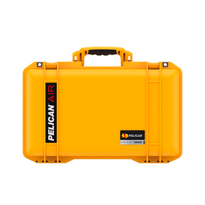 Estuche Pelican air amarillo sin foam Mod. 1535