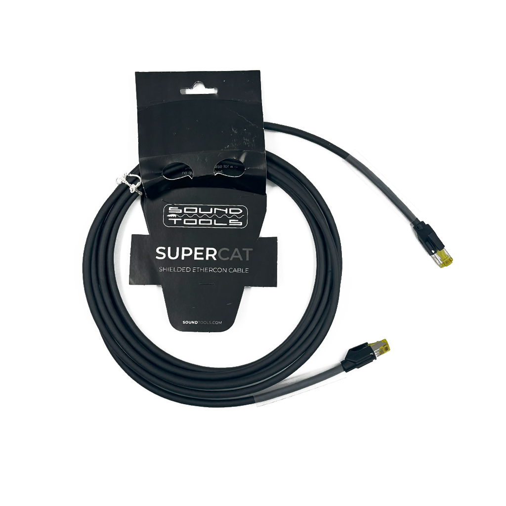 Cable CAT5e supercat custom negro terminacion rj45 4.57m Mod. SC33-4.5 ...