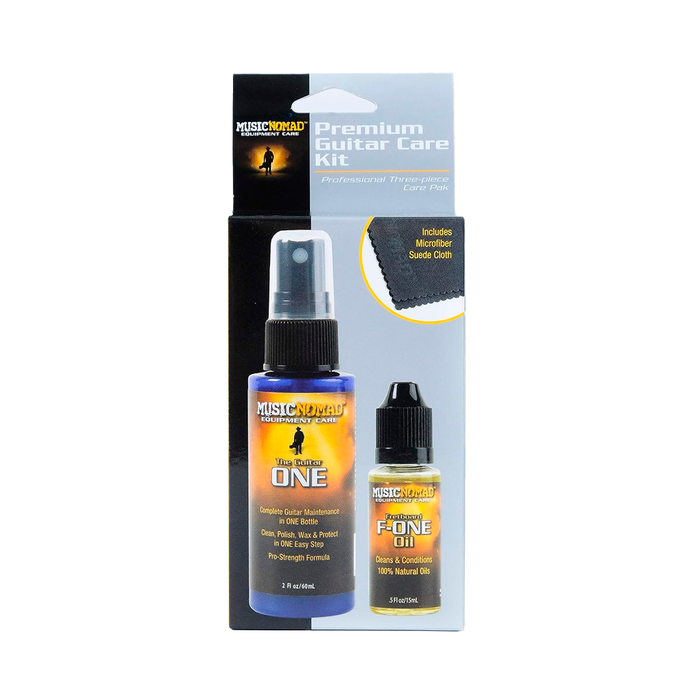 Kit 3 pz premium guitar care music nomad Mod. MN140