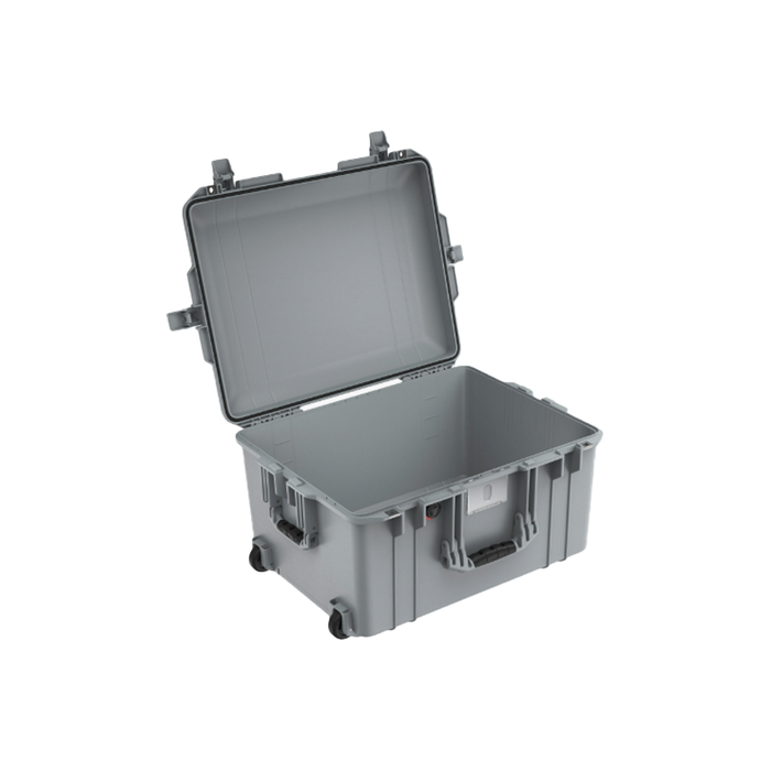 Estuche pelican air plateado Sin foam 1607