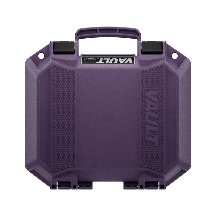 Estuche Vault by Pelican morado con foam Mod. V100C
