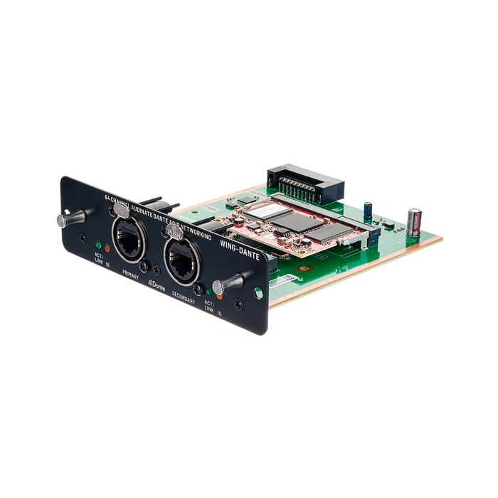 Tarjeta dante behringer para consola wing Mod. WING-DANTE