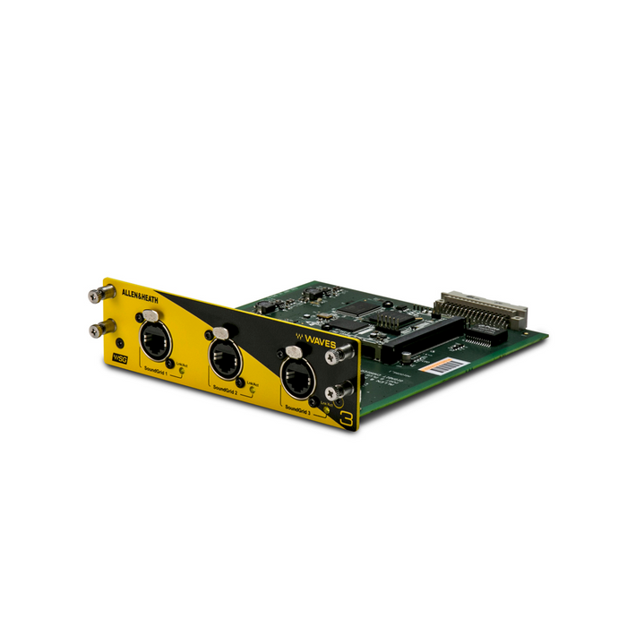 Tarjeta de red de audio dlive avantis allen & heath Mod. M-DL-WAVES3-A
