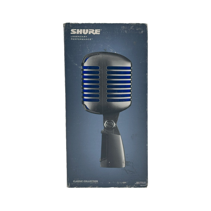 Micrófono Vocal Shure Dinámico con Apariencia Clásica Mod . Super55 OPEN BOX