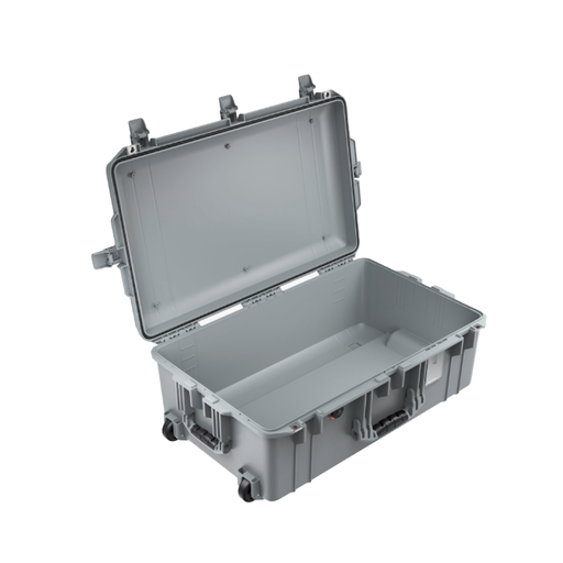 Estuche pelican air plateado sin foam Mod. 1595 - gbamusicstore
