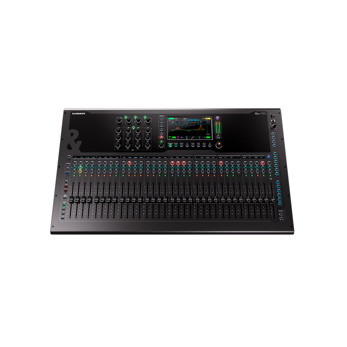 Mezcladora digital con dante 32 preamps allen & heath  Mod. QU-7D - gbamusicstore