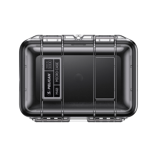 Micro case de protección pelican (BLACK/CLEAR) Mod. M40 - gbamusicstore
