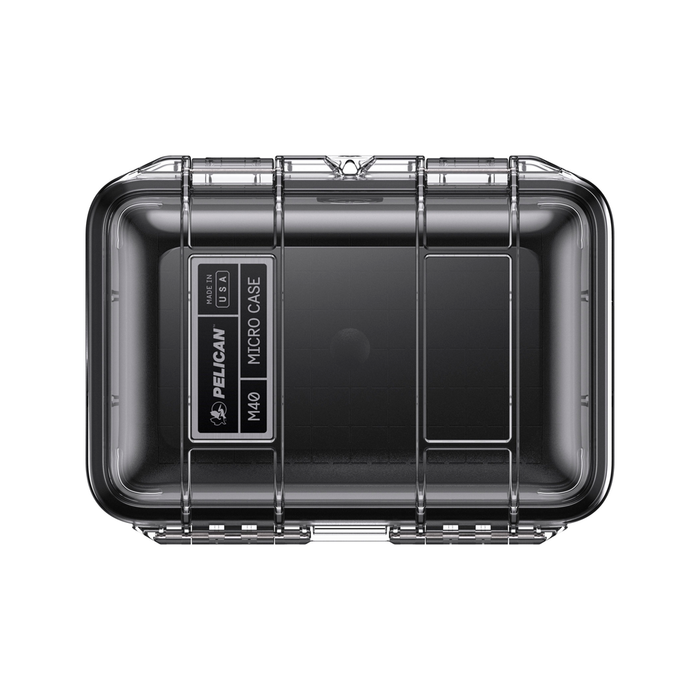 Micro case de protección pelican (BLACK/CLEAR) Mod. M40 - gbamusicstore