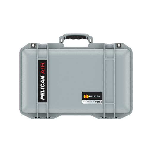 Estuche pelican air plateado con foam Mod. 1485 - gbamusicstore
