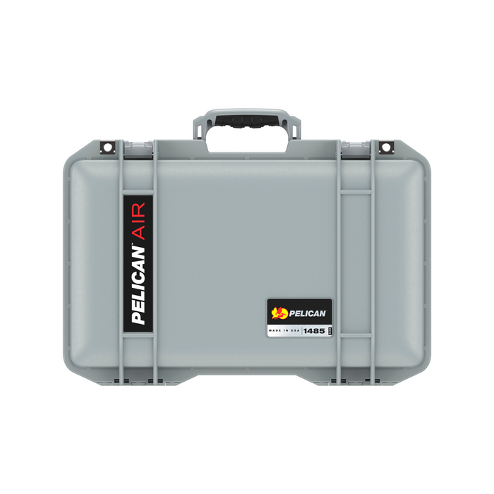Estuche pelican air plateado con foam Mod. 1485