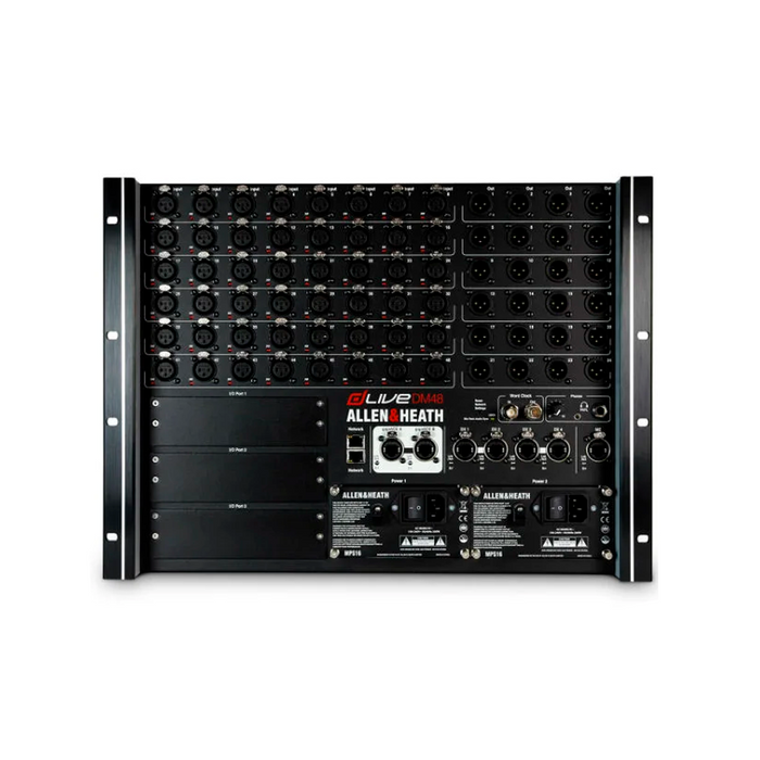 Mixrack de 48 entradas para sistema de mezcla digital allen & heath dlive Mod. DM48