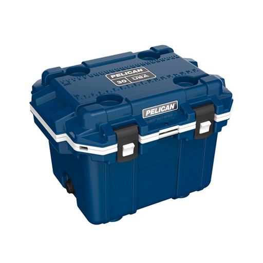 Hielera portatil pelican (midnight blue/ white) Mod. 30Q - gbamusicstore