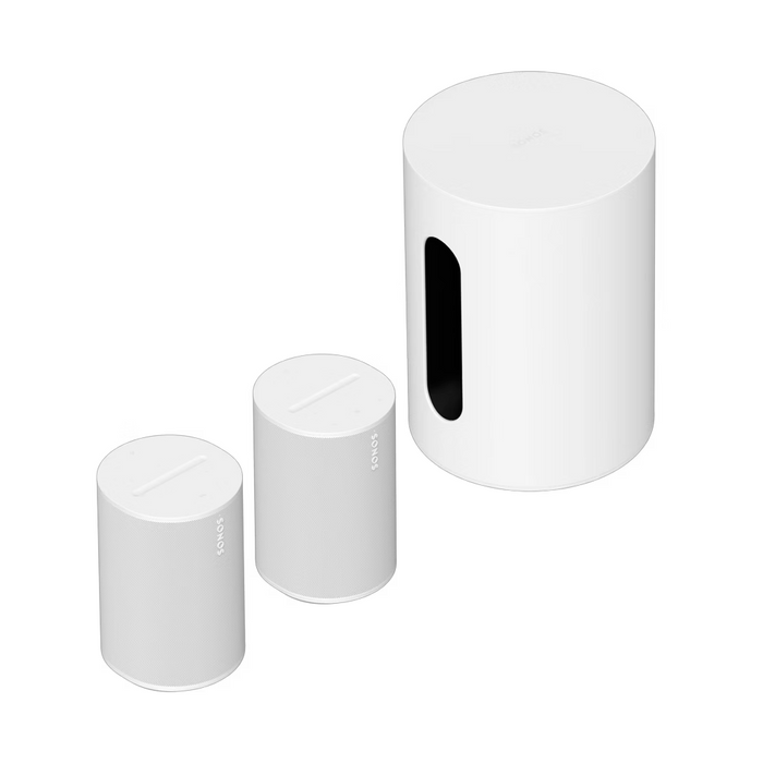 Set para completar tu teatro en casa Mod. white