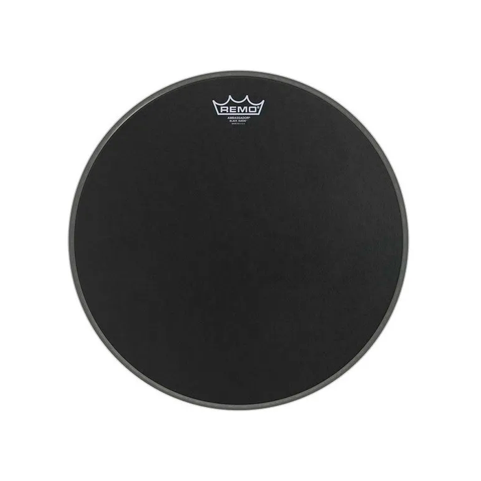Parche 18" remo ambassador black suede Mod. BA-0818-ES