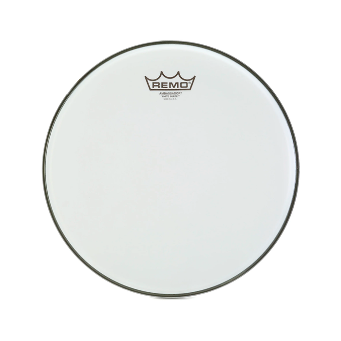 Parche 12" remo emperor white suede Mod. BE-0812-WS