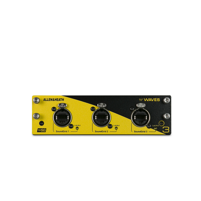 Tarjeta de red de audio dlive avantis allen & heath Mod. M-DL-WAVES3-A