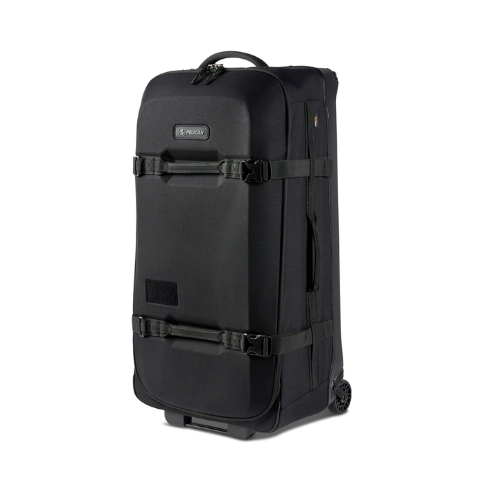 Maleta de viaje hibrida con ruedas aegis 32" black Mod. HY32TRVLBLK