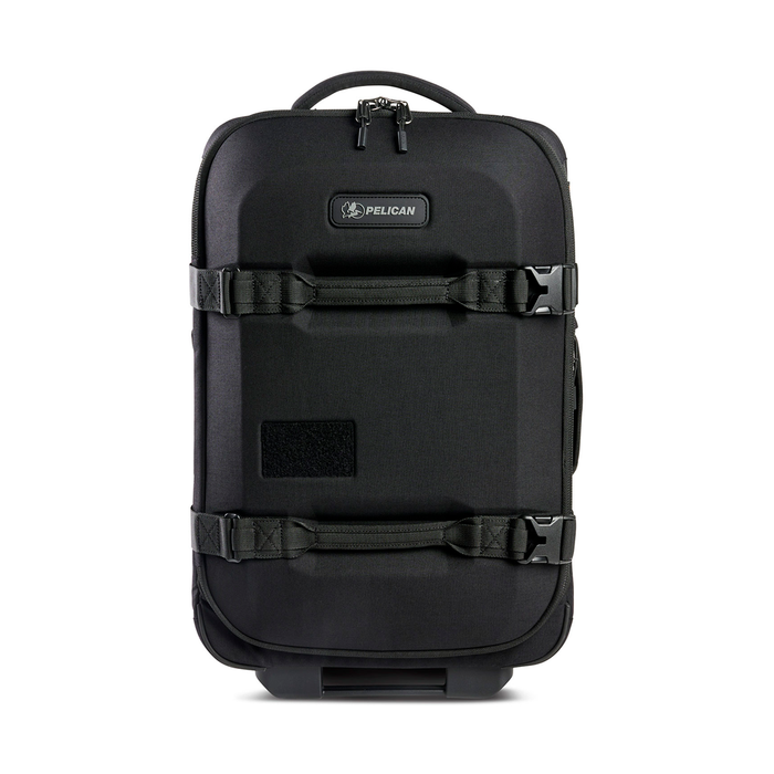 Maleta de viaje hibrida con ruedas aegis 22" Mod. HY22TRVLBLK