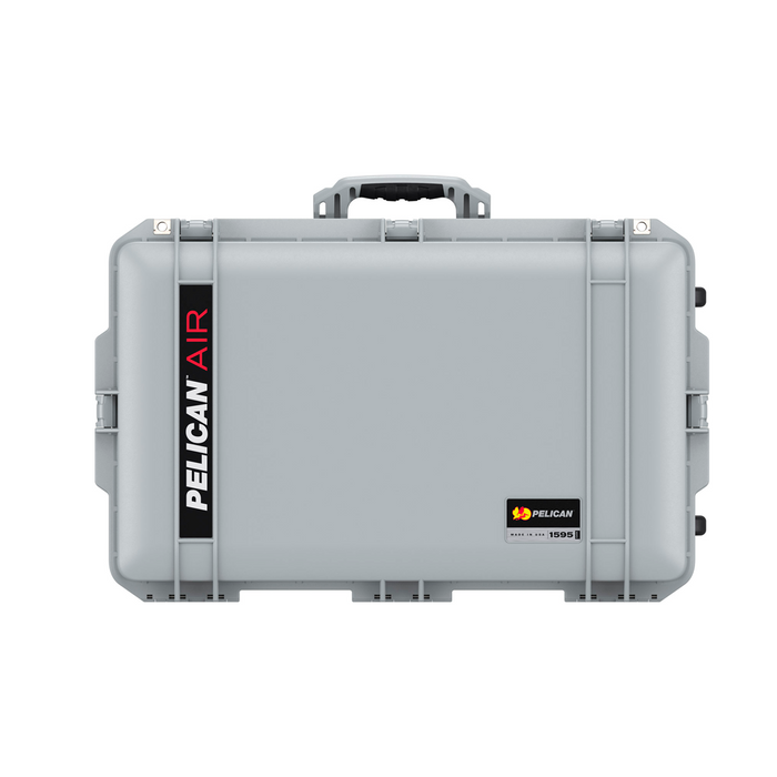 Estuche pelican air plateado con foam Mod. 1595