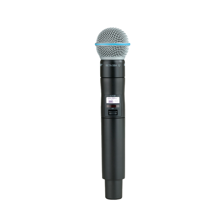 Transmisor de mano digital ulxd2 con capsula bete 58a shure Mod. ULXD2/B58-L50