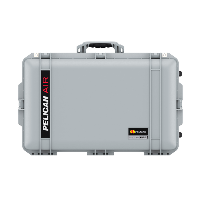 Estuche pelican air plateado sin foam Mod. 1595 - gbamusicstore