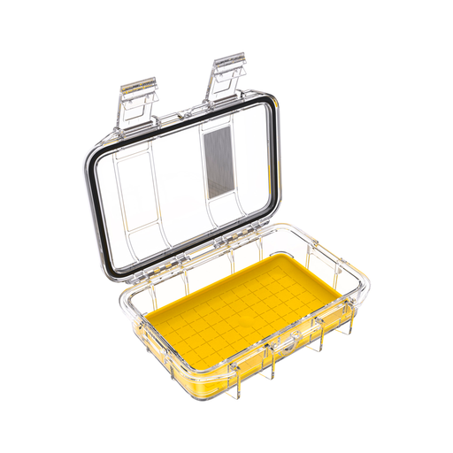 Micro case de proteccion pelican Mod. M40 (YELLOW/CLEAR) - gbamusicstore