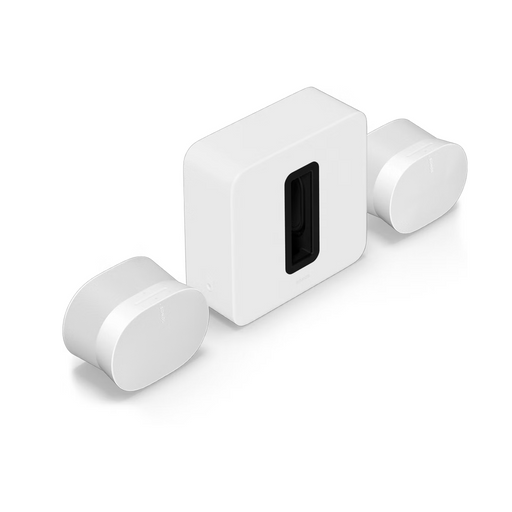 El máximo set para completar tu teatro en casa Mod. White - gbamusicstore