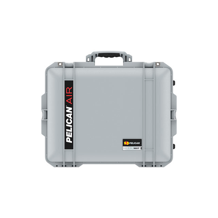 Estuche pelican air plateado Sin foam 1607