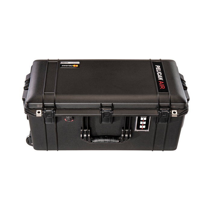 Estuche Pelican air negro con foam 1606