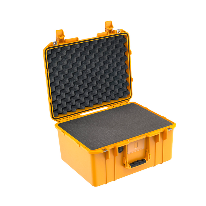 Estuche pelican air amarillo con foam Mod. 1557