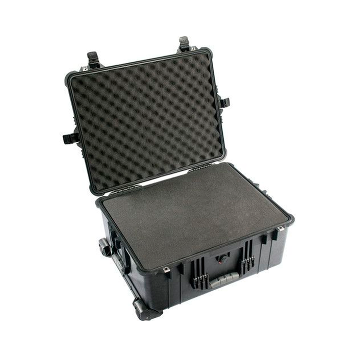 Estuche Pelican protector negro con foam Mod. 1610