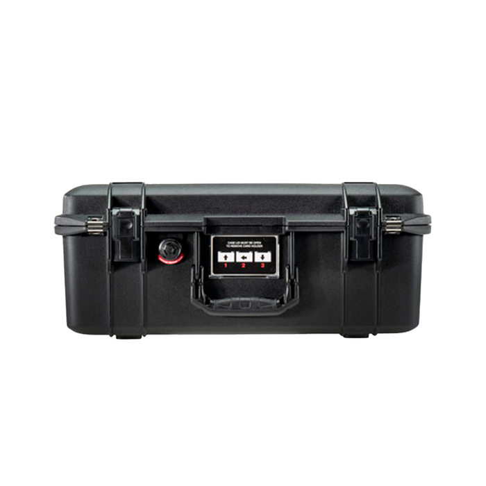 Estuche pelican air negro con foam Mod. 1506