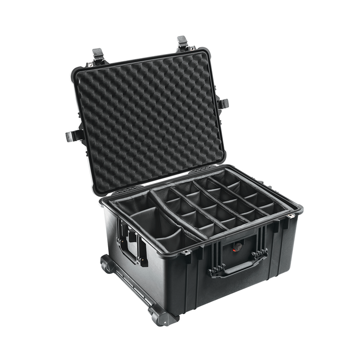 Estuche Pelican protector negro sin foam Mod. 1620