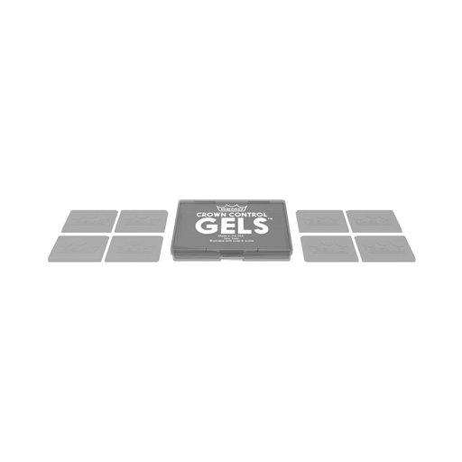 Ahogadores remo crown control gels transparentes (8 piezas) Mod. CC-2000-00 - gbamusicstore