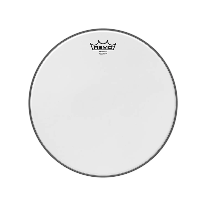 Parche 16" remo emperor white sude Mod. BE-0816-WS