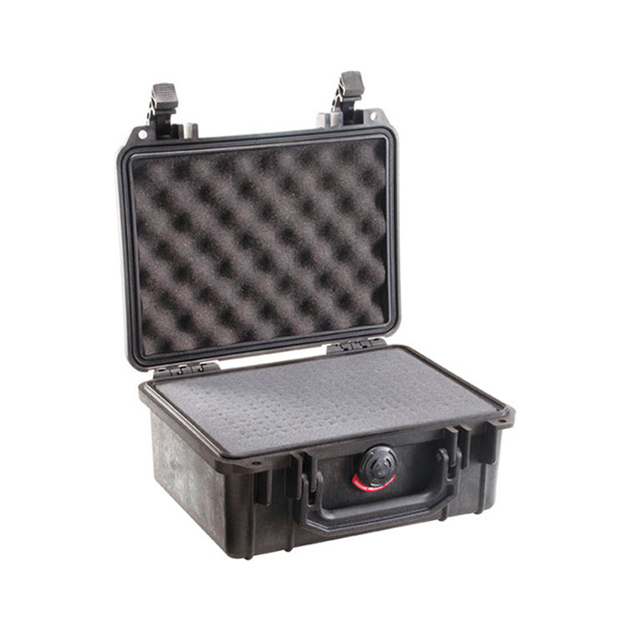 Estuche pelican protector negro con foam Mod. 1150