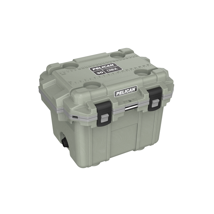 Hielera portatil pelican (sage/gray) Mod. 30Q - gbamusicstore