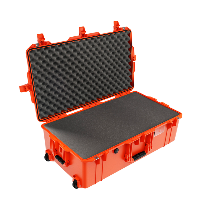 Estuche pelican air naranja con foam Mod. 1615