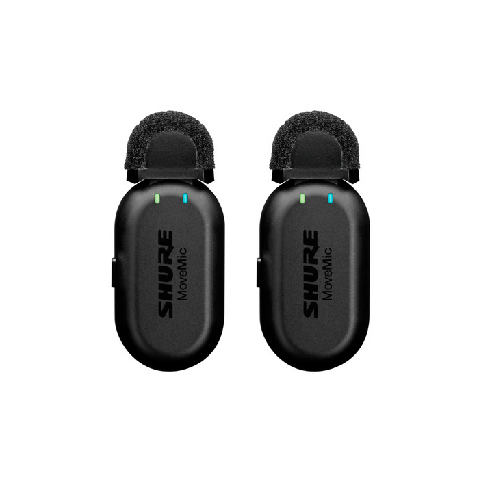 Microfonía lavalier con dos microfonos y receptor Mod. MV-TWO-KIT