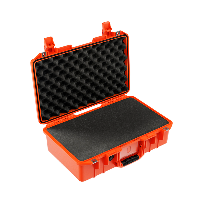 Estuche pelican air naranja con foam Mod. 1485