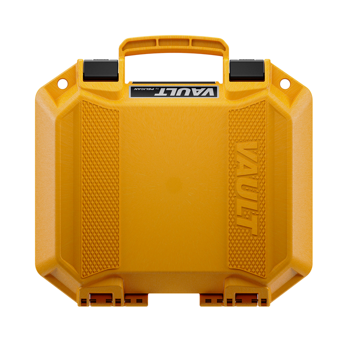 Estuche Vault by Pelican amarillo con foam v100c